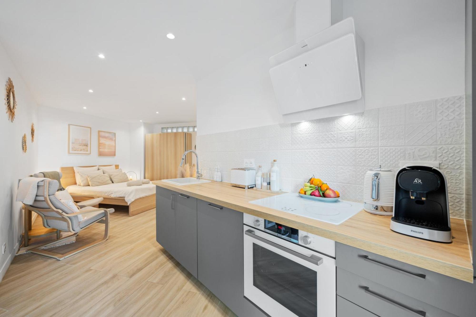Appartement Bord De Mer « La Petite Ma-Line » Cagnes-sur-Mer Exterior foto